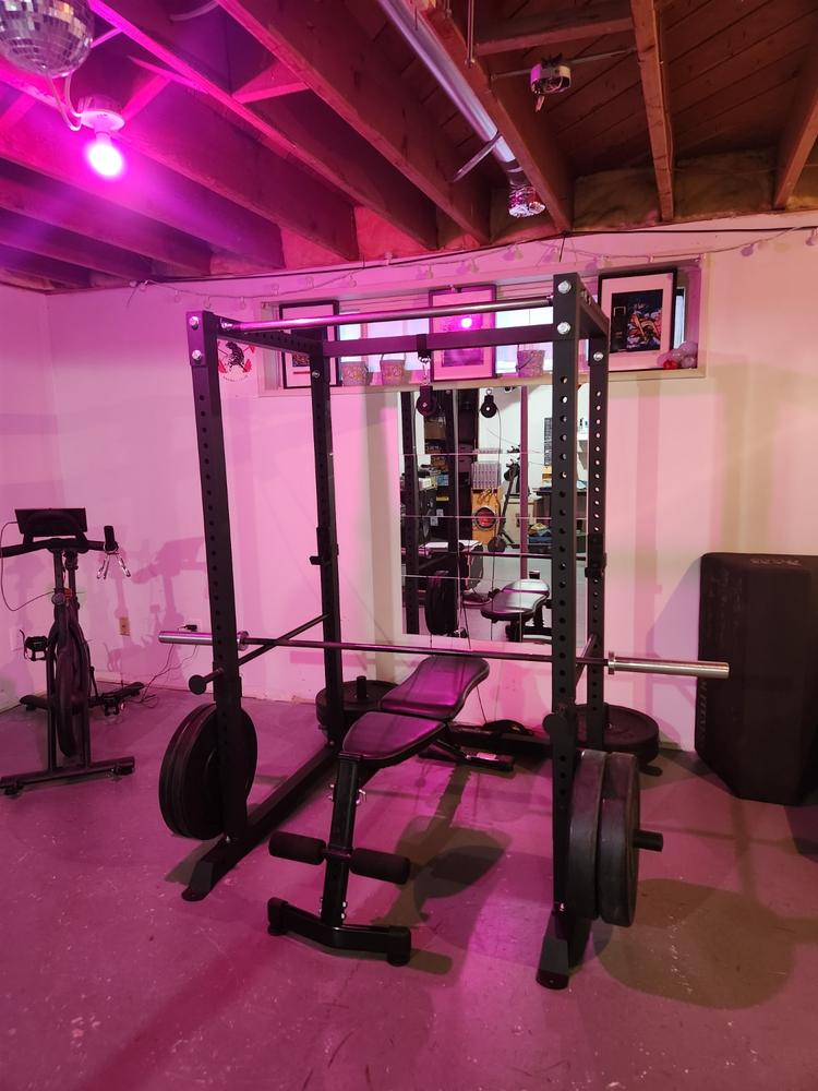 Choose the height of your Power Rack - Customer Photo From Jessi Evetts