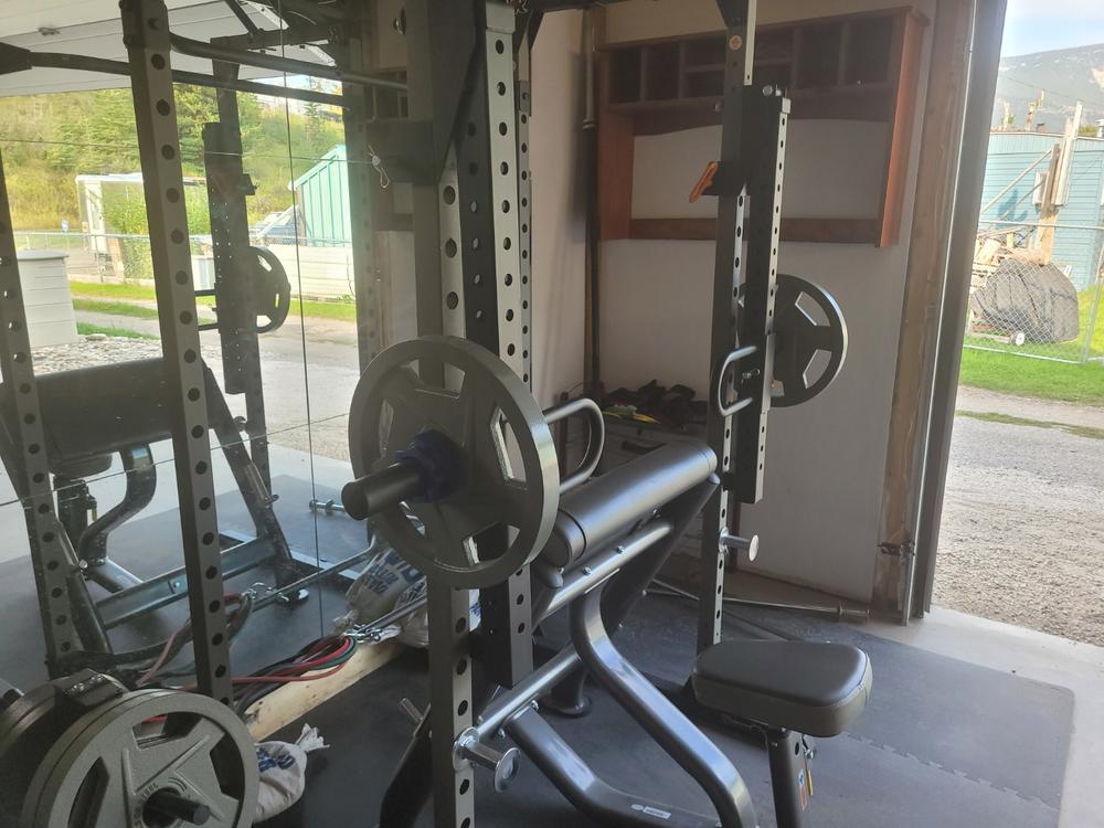 Lever Arms - Adjustable - Pair - Power Rack Attachment - Customer Photo From Dwayne Harris