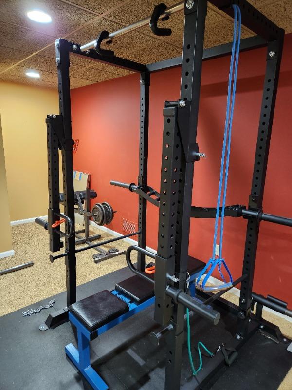 Lever Arms - Adjustable - Pair - Power Rack Attachment - Customer Photo From Dan Esch