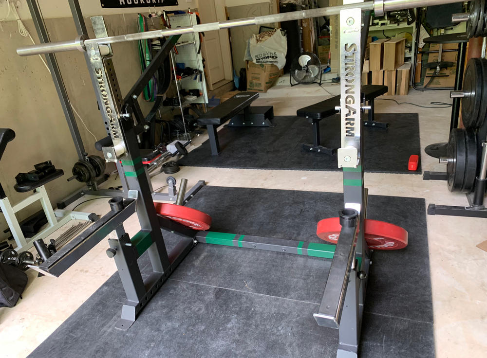 Combo Squat Rack By Strongarm - Customer Photo From Anonymous