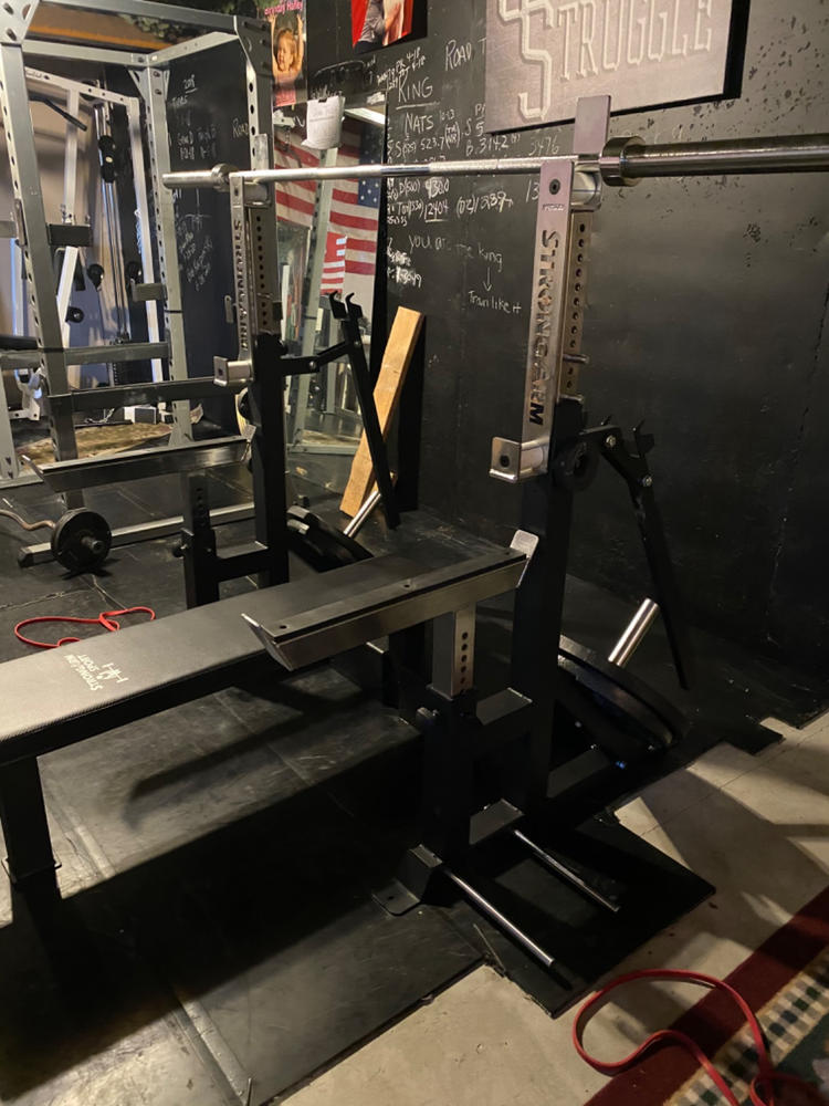 Combo Squat Rack By Strongarm - Customer Photo From Don Zimmerman