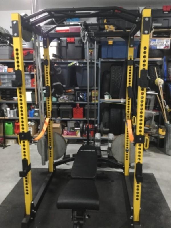 Power Rack Attachments By B.o.S. - Customer Photo From James S.