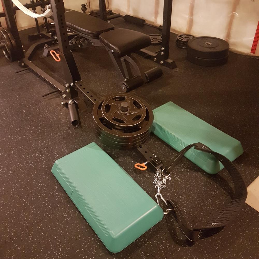 Belt Squat / Lever Arms - Power Rack Attachment - Customer Photo From pat Greene