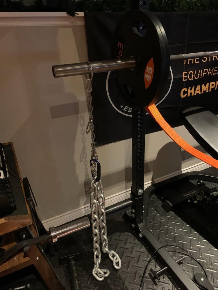 Weightlifting Chains - Customer Photo From Chucky