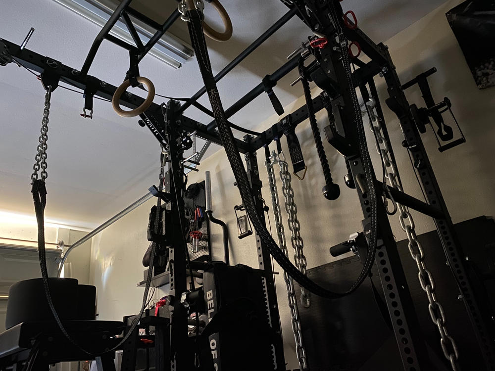 Suspension Spotter Straps and Bodyweight System - Customer Photo From Anonymous