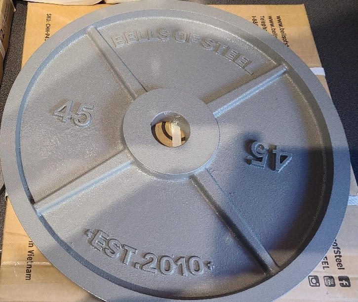 Pair of 45lb Machined Plates - Customer Photo From Anonymous