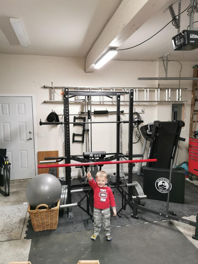 Home Gym Builder - Customer Photo From Chris Oslie