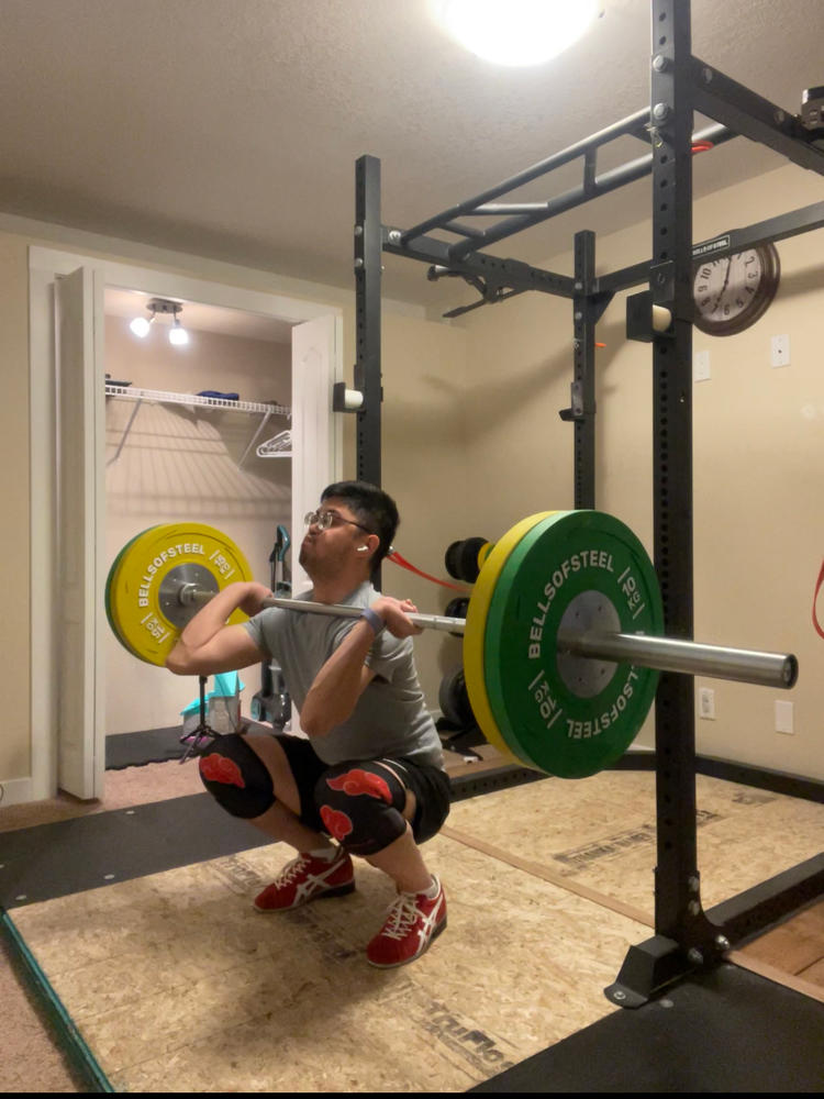 Competition Bumper Plates – KG - Customer Photo From Frank G