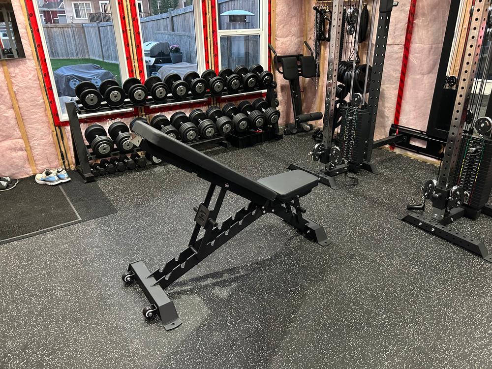 Buzz-Saw Heavy-Duty Adjustable Bench - Customer Photo From Justin Bell