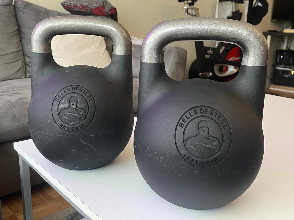 12-32KG Adjustable Competition Style Kettlebell - Customer Photo From Zuber 