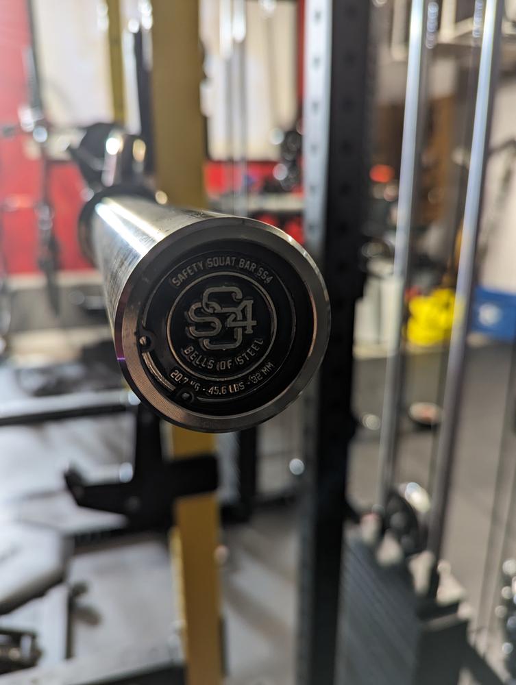 Safety Squat Bar - The SS4 - Customer Photo From Jamie O