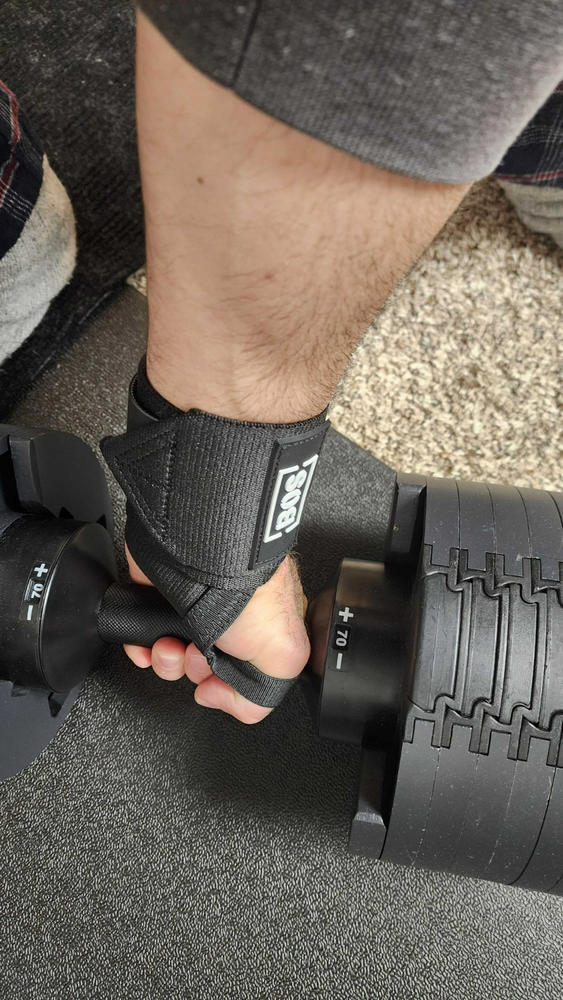 New Mighty Wrist Wraps - BOS Competition (50cm) - Customer Photo From Mark Baaj