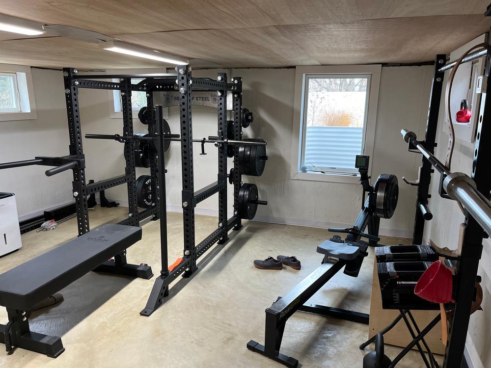 Manticore 3 x 3 Inch Six Post Power Rack (Pre-order - Ships by March 15th) - Customer Photo From Will