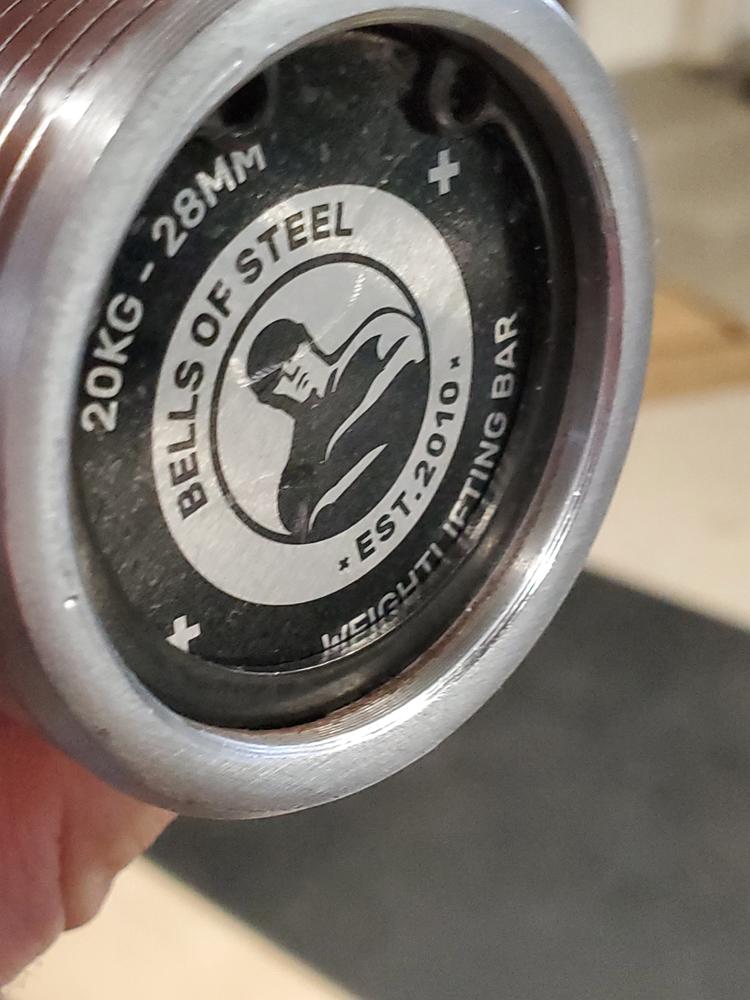 Olympic Weightlifting Barbell - The B.o.S.  Bar 2.0 - Customer Photo From Andrew
