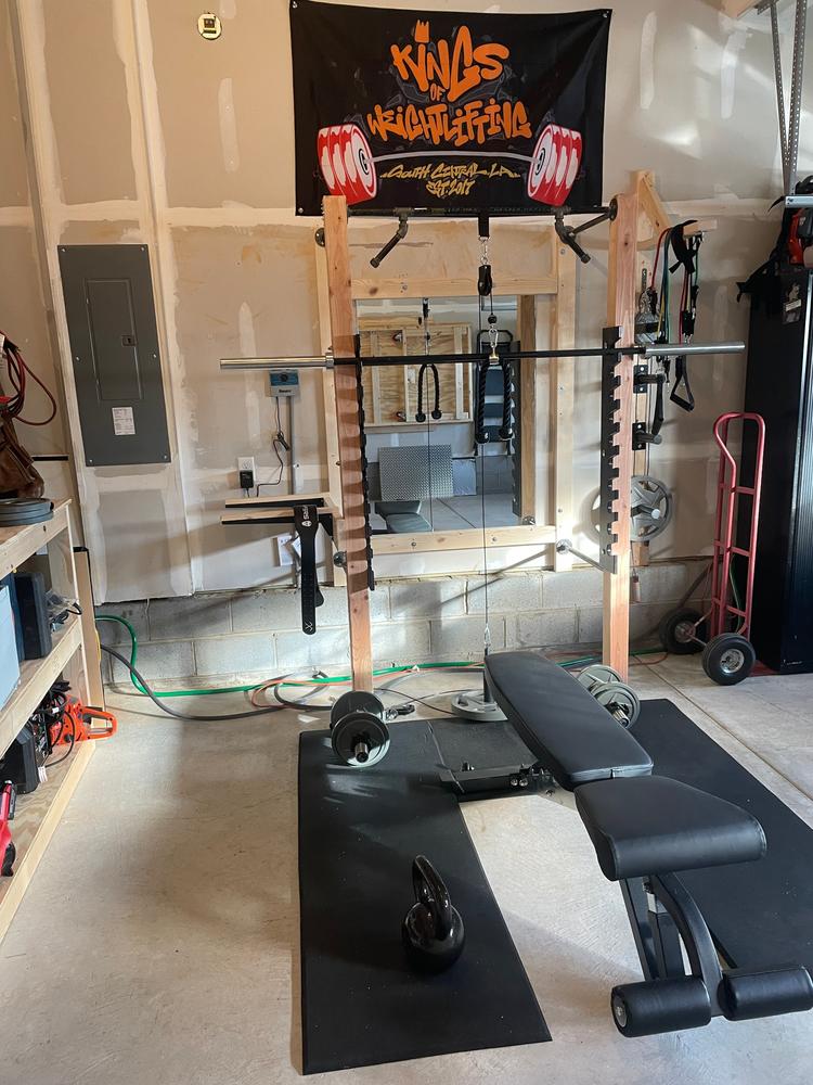 Flat / Incline / Decline Weight Bench - Commercial 3.0 - Customer Photo From Brian Milburn