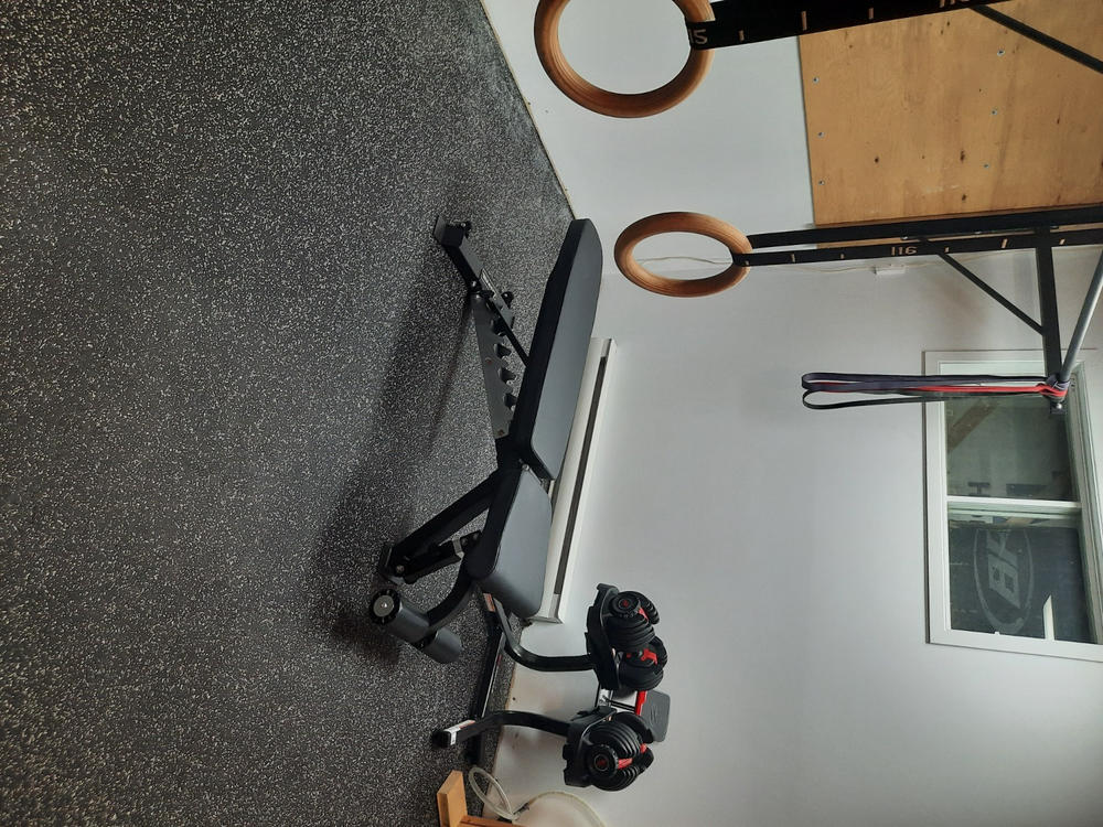 Flat / Incline / Decline Weight Bench - Commercial 3.0 - Customer Photo From Philippe Jutras