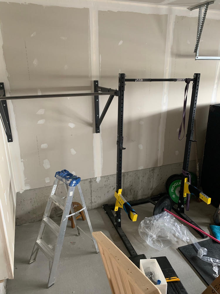 Adjustable Wall or Ceiling Mounted Pull Up Bar - Customer Photo From Anonymous