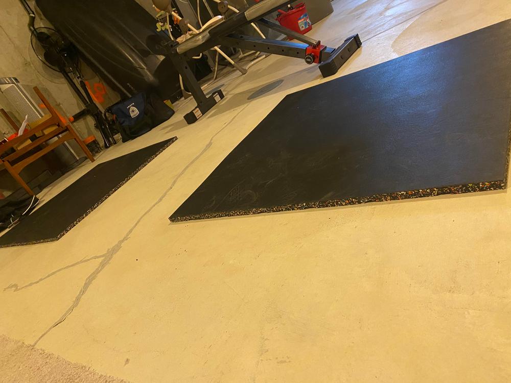 Rubber Flooring Gym Mat 3.0 by B.o.S. - Customer Photo From Joshua Tavora