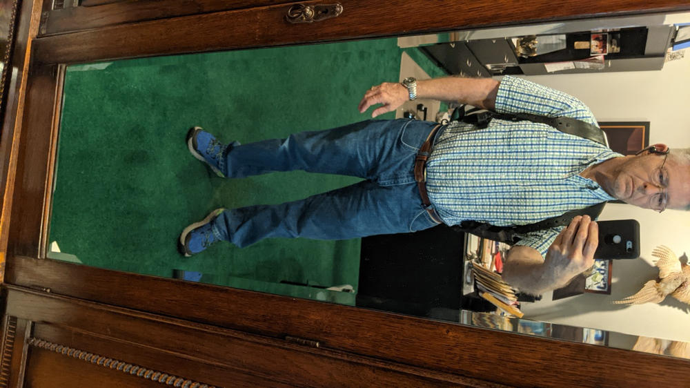 The Shoulder Holster - Customer Photo From Lawrence Seale