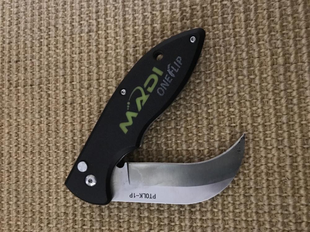 Madi Tools - One Flip Pointed Lineman Skinning Knife - PTOLK-1P - Customer Photo From David H.