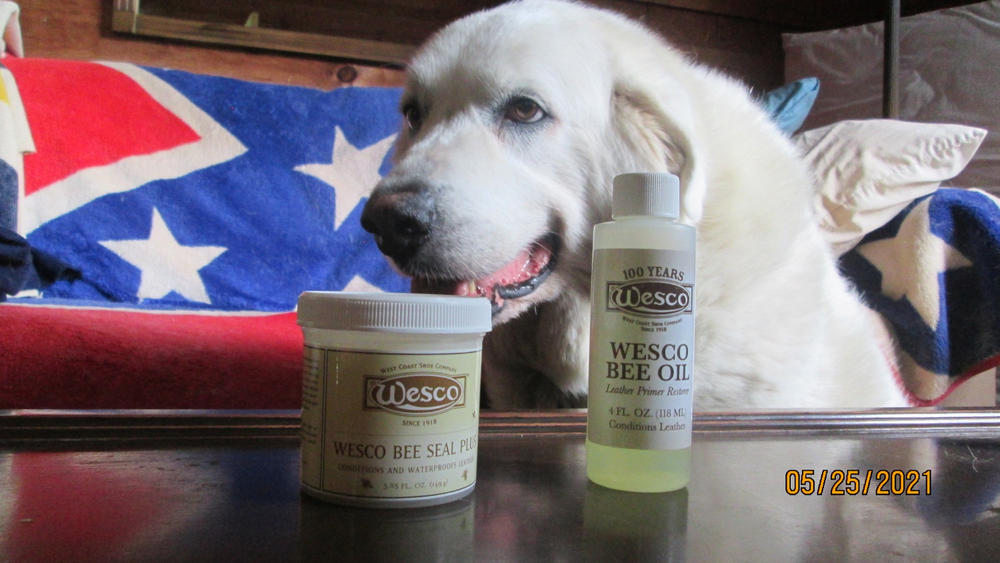 Wesco Bee Oil Boot Care- BO4 - Customer Photo From Geoffrey T.