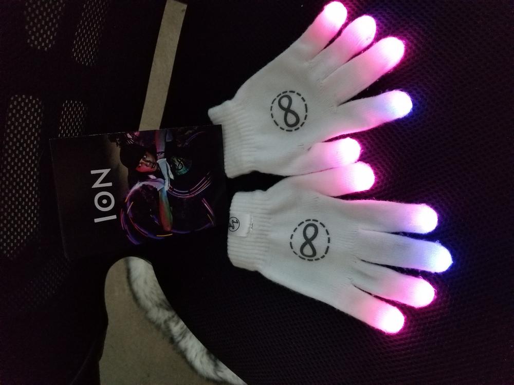 Ion C2C LED Glove Set - Customer Photo From Austin B.