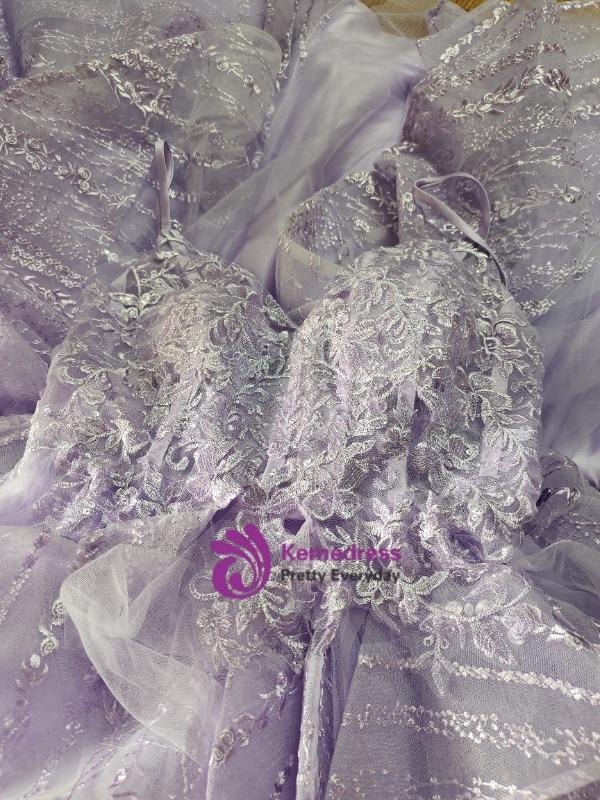 open lace back dress Enchanted Forest Ruffle Dress