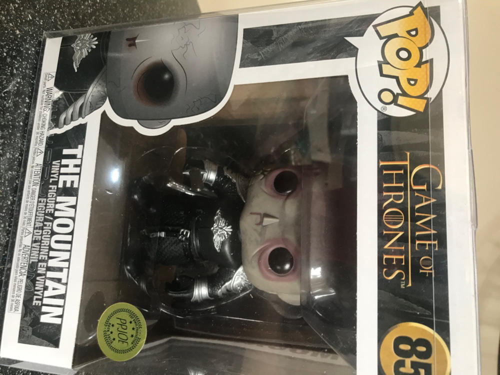 PPJoe 6" Oversized Pop Protector, Rock Solid Funko Vinyl Protection - Customer Photo From Mike Cabrelli