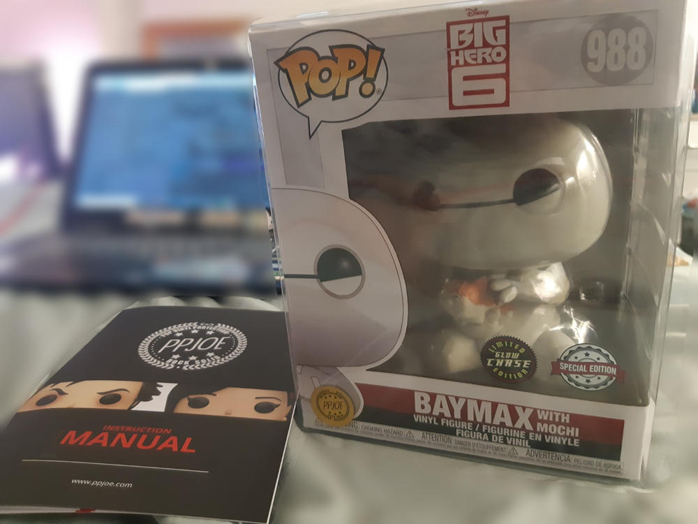 PPJoe 6" Oversized Pop Protector, Rock Solid Funko Vinyl Protection - Customer Photo From Louise Cole