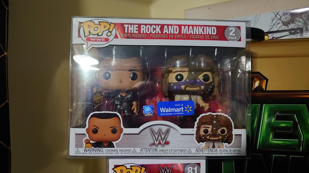 PPJoe 2 Pack (Double) Pop Protector, New 0.40mm Thickness, Rock Solid Funko Vinyl Protection - Customer Photo From Anonymous