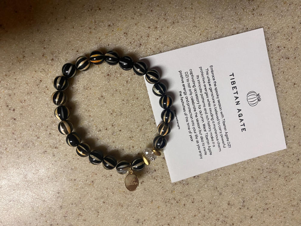 MEANINGFUL BITS | Monthly Bracelet Subscription - Customer Photo From Celeste Lyons