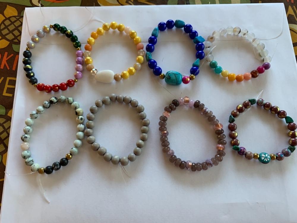 DIY Bracelet Kit - Customer Photo From Danae Hoekstra