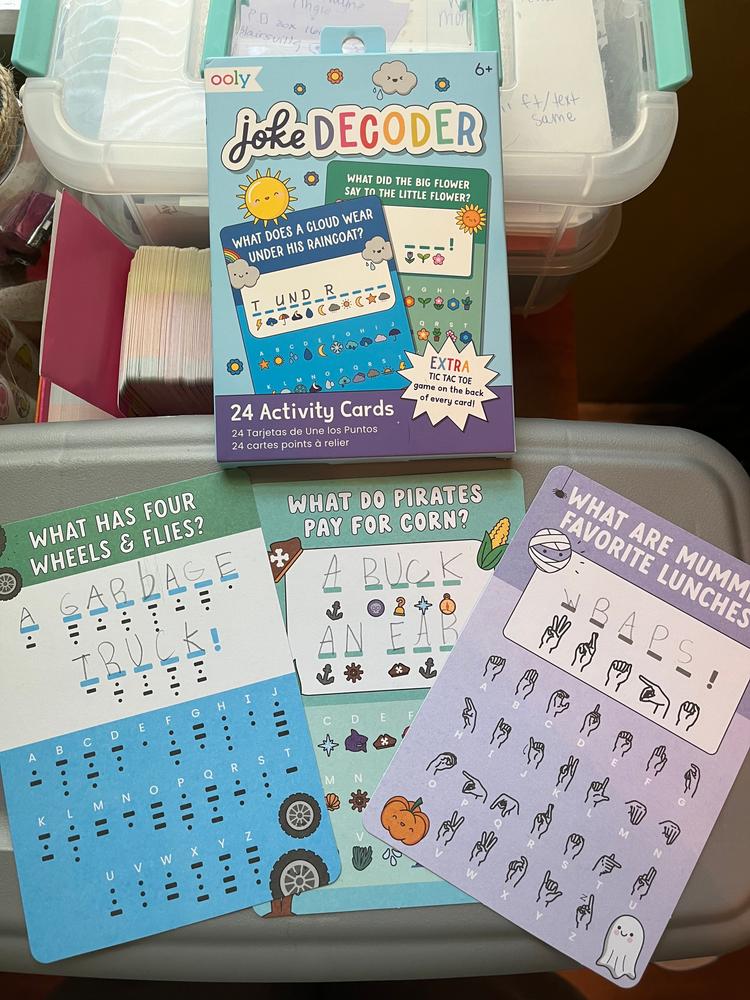 Word Search Activity Cards - OOLY