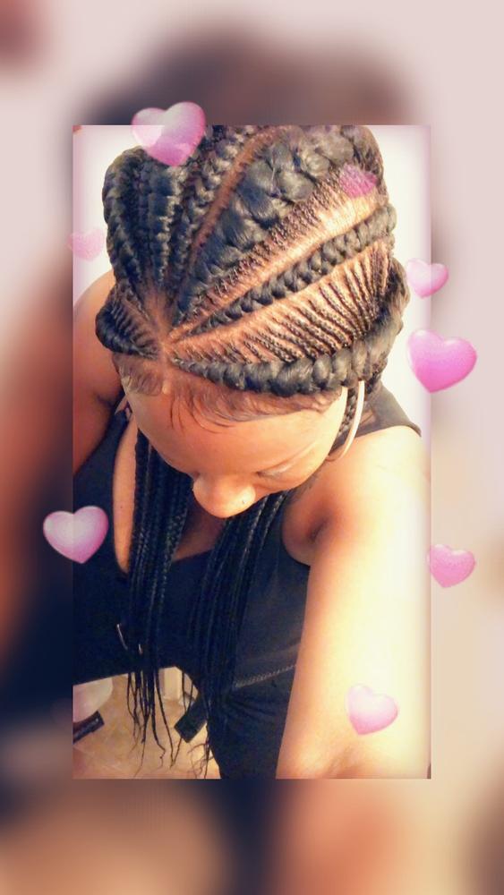 "Layo" Cornrow Unit - Customer Photo From Deborah P.