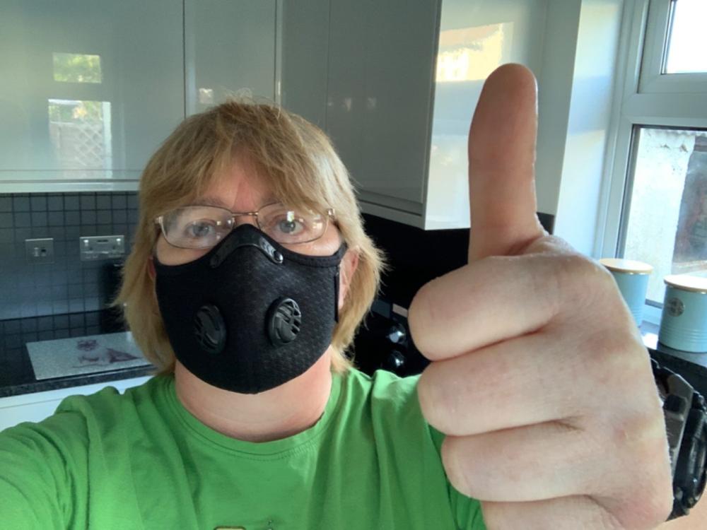 KN95 Mask Filters - Customer Photo From Helen Morse