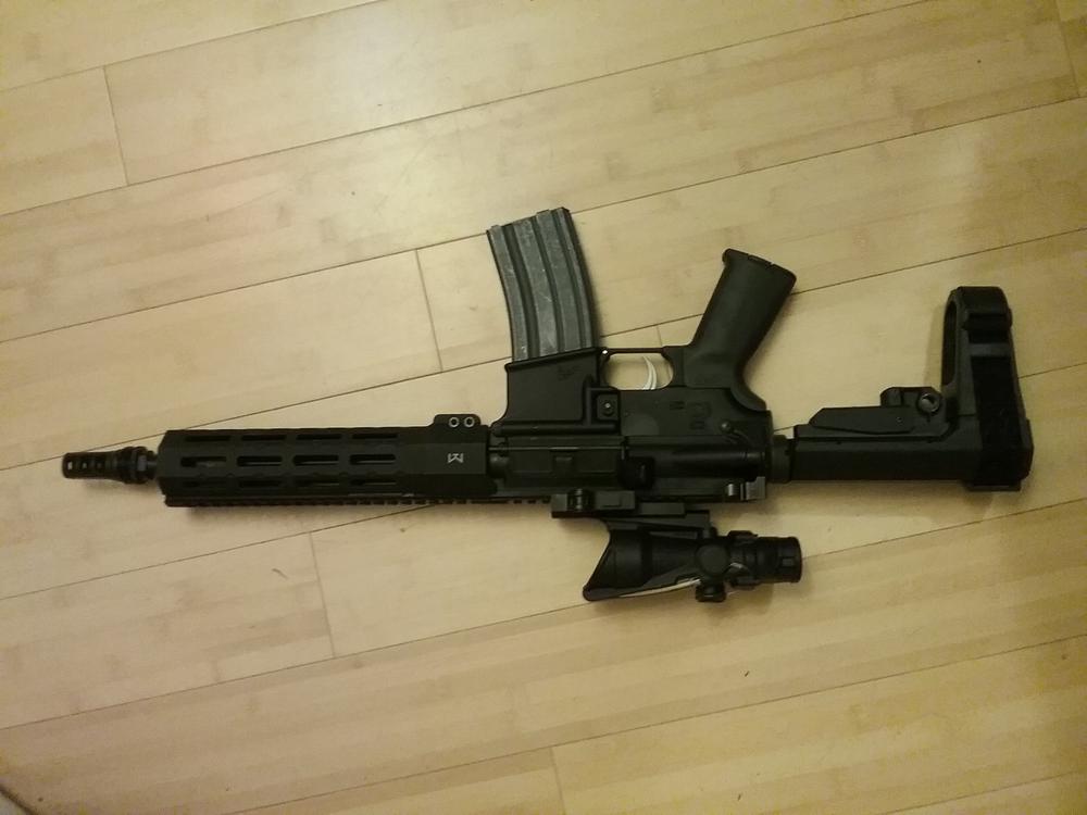 Faxon 10.5" Pencil Barrel + Superlative Arms Piston System Combo - Customer Photo From Chris D.