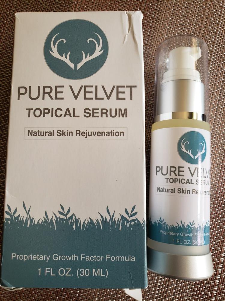 Anti-aging Serum with Deer Antler Velvet - Customer Photo From Cherish Collins