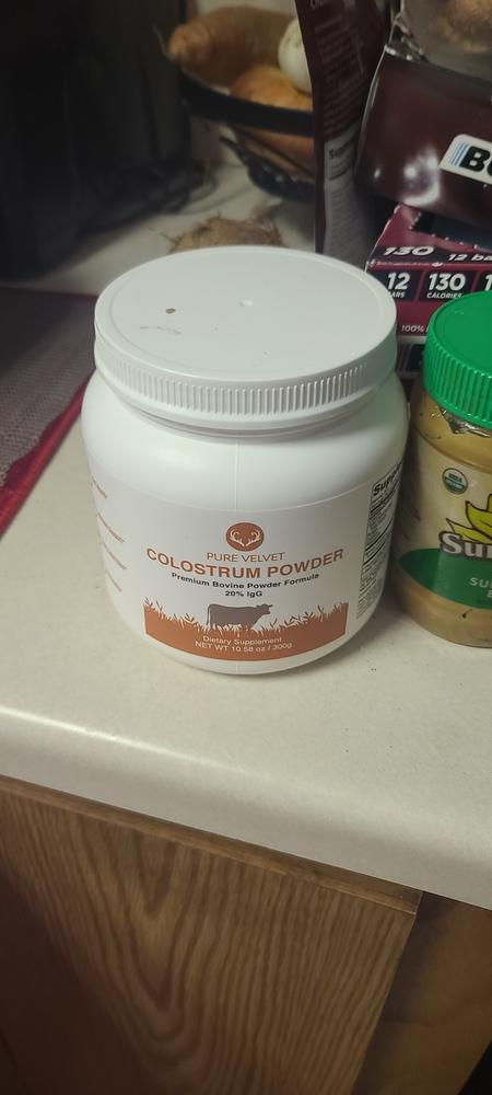 Colostrum Powder for Gut & Immune Health - Customer Photo From Thomas Gehde