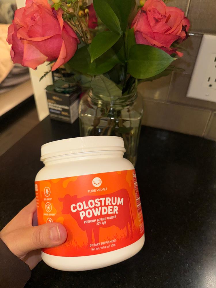 Colostrum Powder for Gut & Immune Health - Customer Photo From Chantel Gregorio