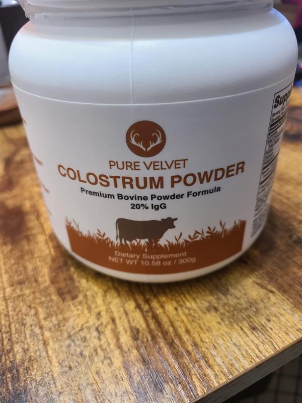 Colostrum Powder for Gut & Immune Health - Customer Photo From RennaRenna