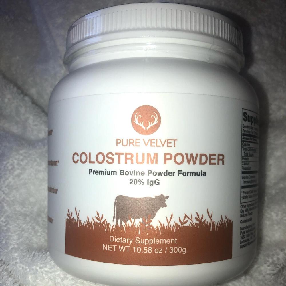 Bovine Colostrum Powder - Customer Photo From Cassie 