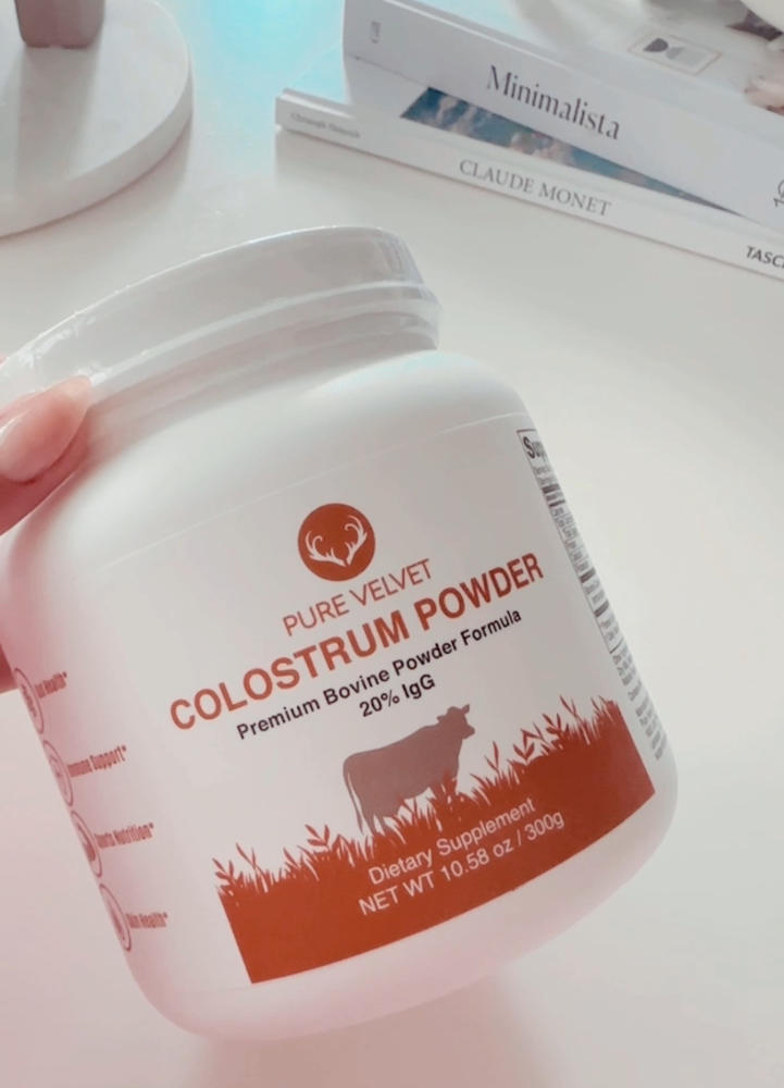 Colostrum Powder - Stop Bloating! - Customer Photo From Sarah Pasco