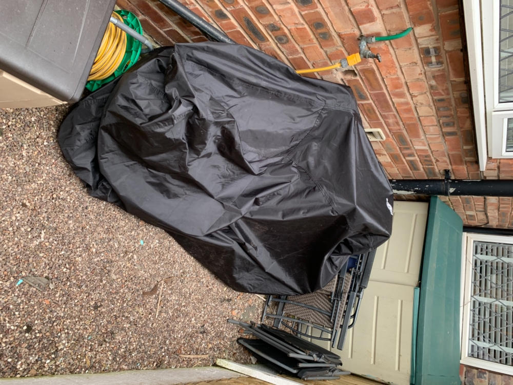 BTR Extra Large Heavy Duty Waterproof Bicycle Cover For 1 or 2 Bikes - Customer Photo From Steve Murray