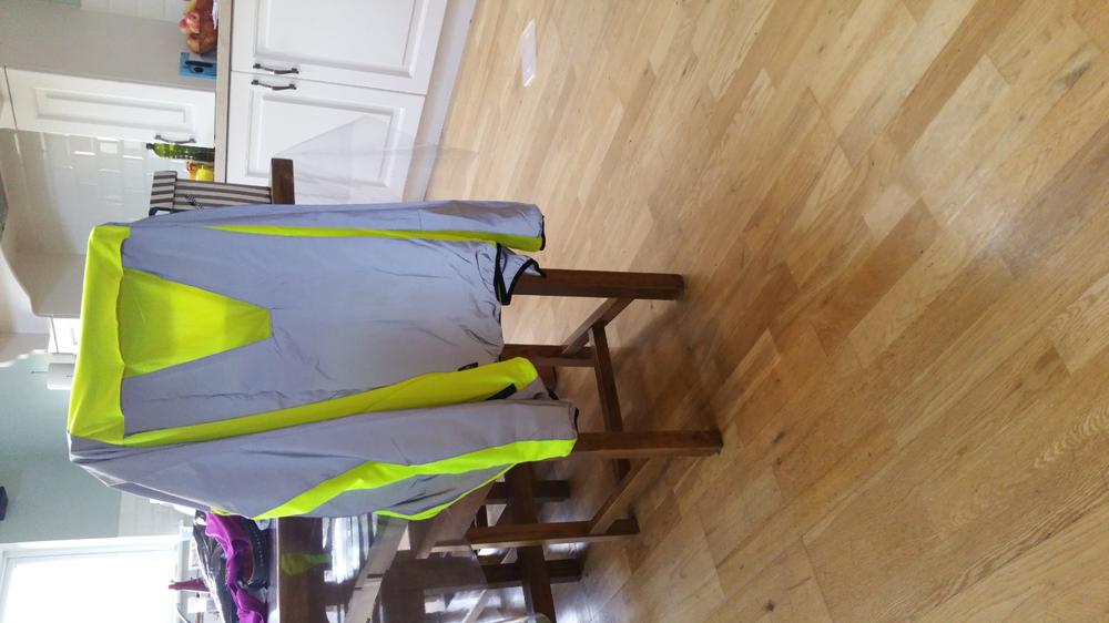 High Visibility Reflective Sportswear Cycling Running Jacket. High Vis - Customer Photo From Anonymous