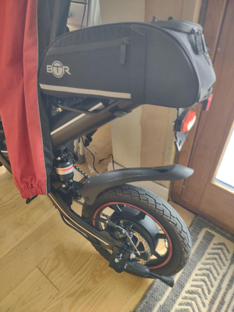 BTR Waterproof Bicycle Rear Rack Pannier Bike Bag - Customer Photo From Gary Nancarrow
