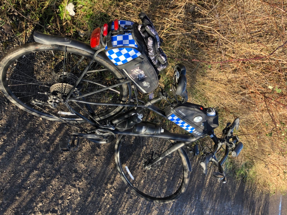 BTR Waterproof Bicycle Rear Rack Pannier Bike Bag - Customer Photo From John Simpson