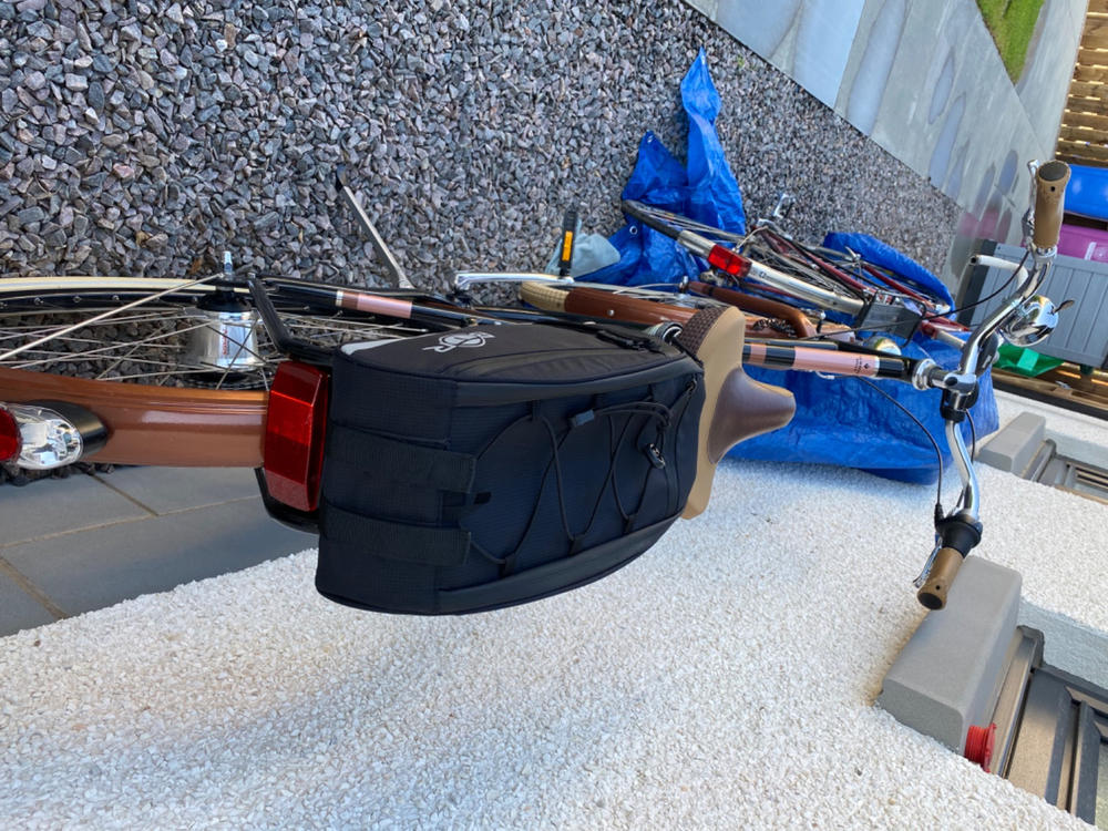 BTR Waterproof Bicycle Rear Rack Pannier Bike Bag - Customer Photo From Donna Lawrie