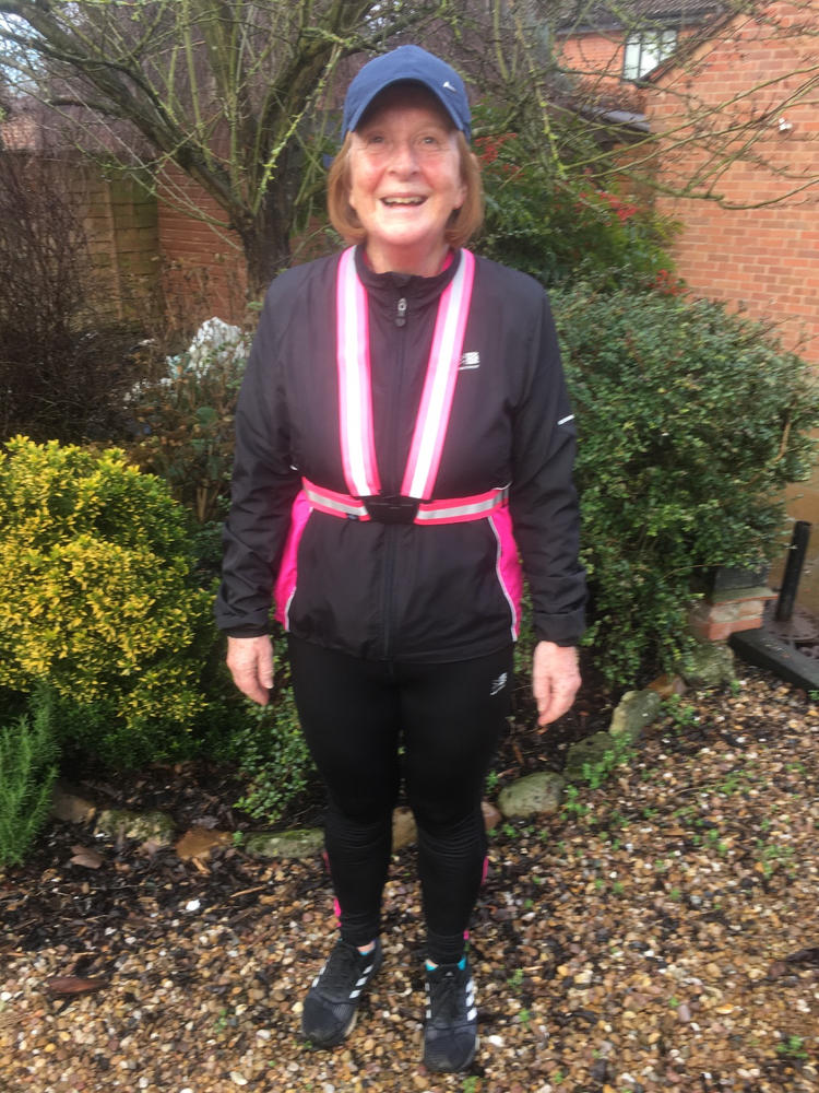 High Visibility Reflective Vest, Sash, for Running & Cycling - Customer Photo From Jayne Millichamp