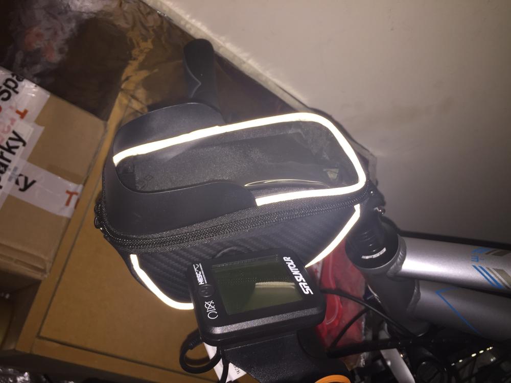 BTR Bike Phone Holder Bike Bag & Bicycle Handlebar Mobile Phone Mount - Customer Photo From Marzena Z.