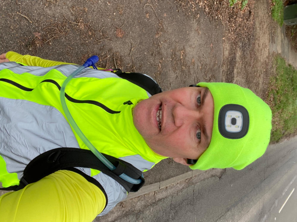 BTR Reflective Running & Cycling High Vis Gilet *SECONDS* - Customer Photo From Andrew Hayton